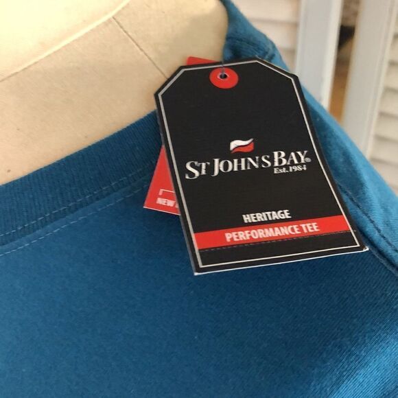 NWT Heritage Performance T-shirt in Majestic Blue 2XL Tall - Picture 5 of 13